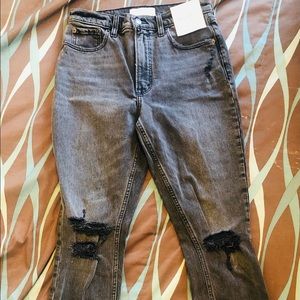 Black Abercrombie jeans!